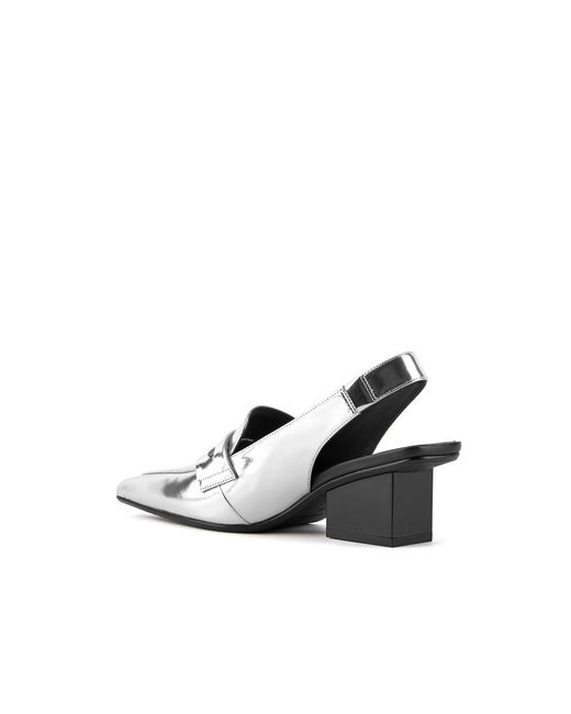 United Nude White Raila Loafer Mid