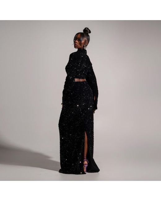 Ofuure Black Laura Sequin Set