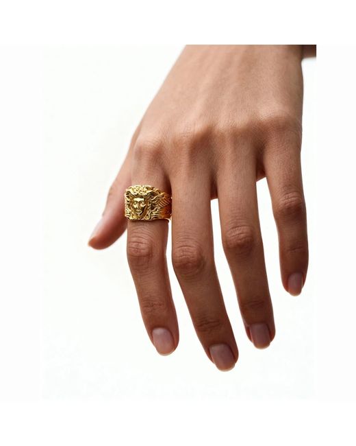By Virgo Metallic Medora Ring