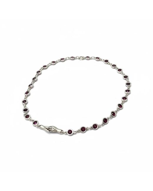 By Virgo Metallic Velune Necklace
