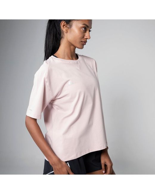 Aora Athletics Purple Zenja Eco-Friendly Loose Shirt For – Flowy Lightweight Cotton-Blend Top
