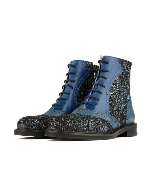 Embassy London USA Blue Brick Lane Boots