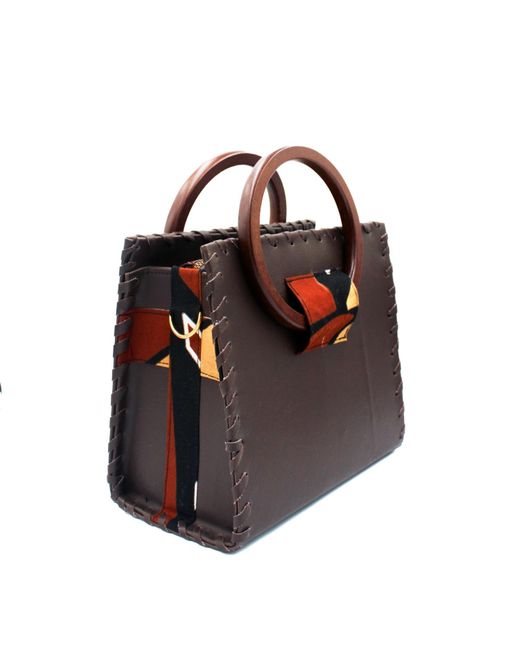 Bijoucreates Black The New Classic – Rich Chocolate Tote Handbag