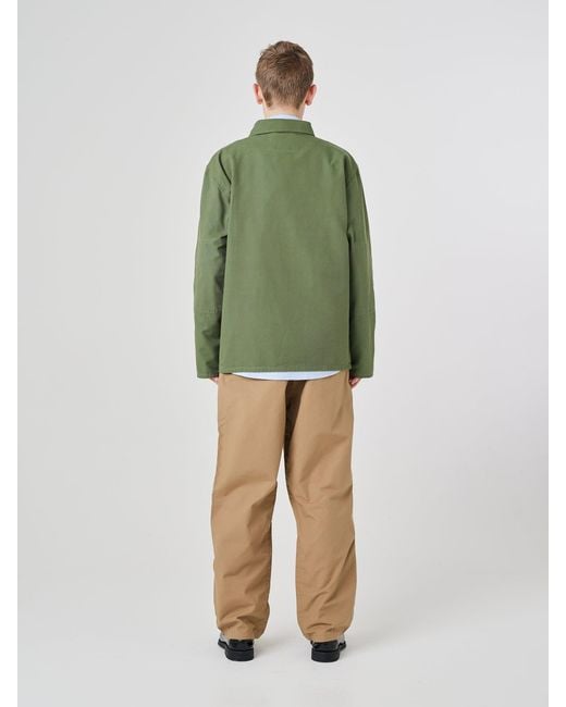 Uskees Green Overshirt for men