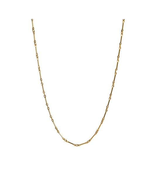 Inari Jewellery Metallic Bamboo Vine Filled Necklace