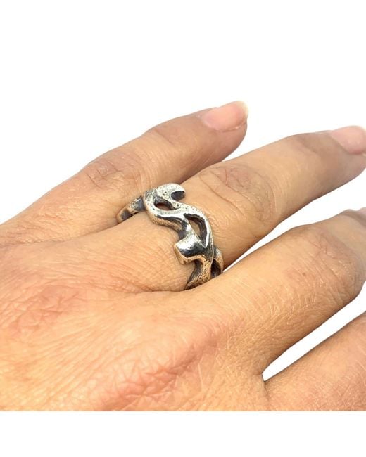Tg-Jewellery by Tamara Gervasio Blue Organic Ring For