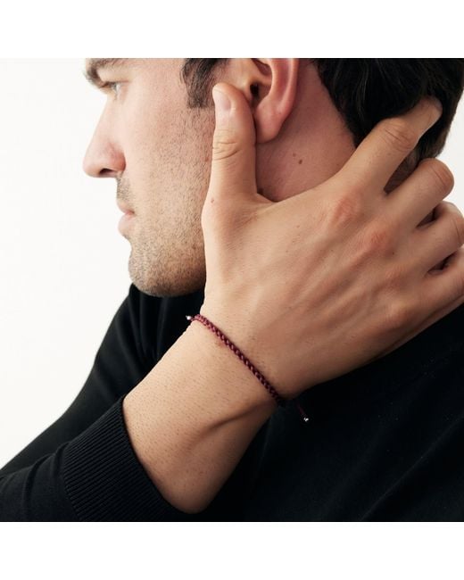 Tvento Red The Herb Bracelet for men
