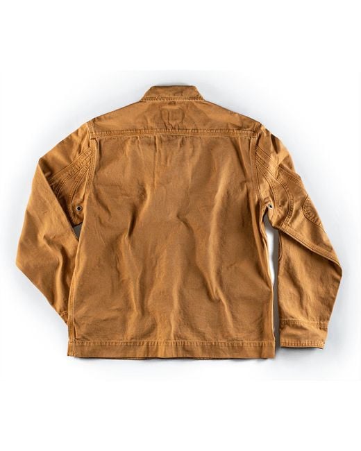 &SONS Trading Co Brown Ryder Hardwear Canvas Jacket for men