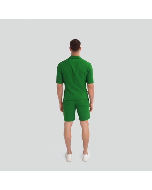 Maui X Lolita Green Gio Kelly Tailored Short Set for men