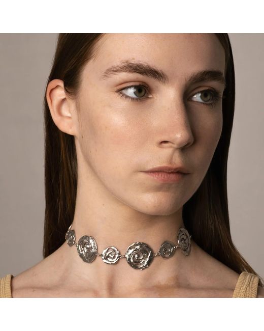 EVA REMENYI Metallic Origin Choker