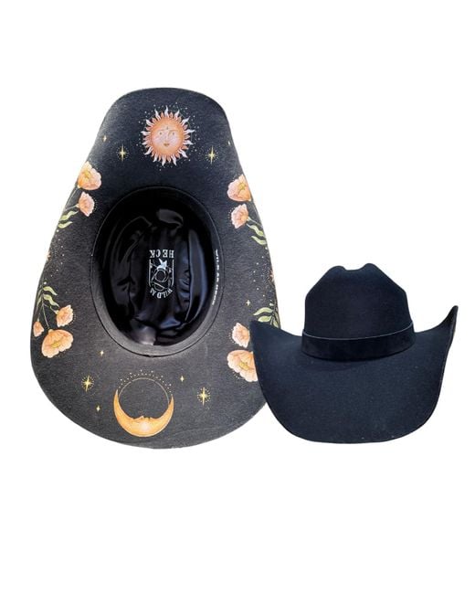 Wild as Heck Blue The Stevie Western Cowboy Hat