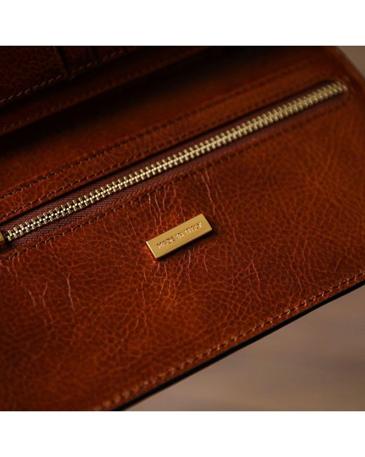 Time Resistance Brown A Coat Wallet For