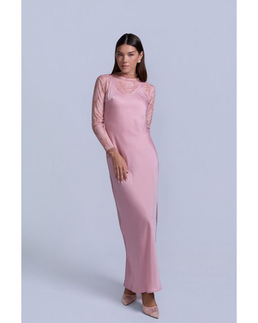 evening jumper dress Alie Street Noelle Rib Knit Jumper Dress (Black)