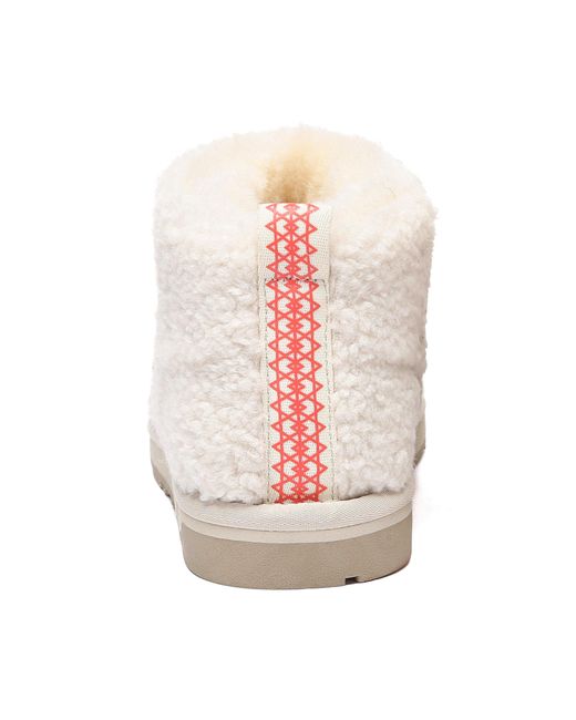 EverAu Australia White Neutrals Dotterel Ultra Plush Ankle Boots