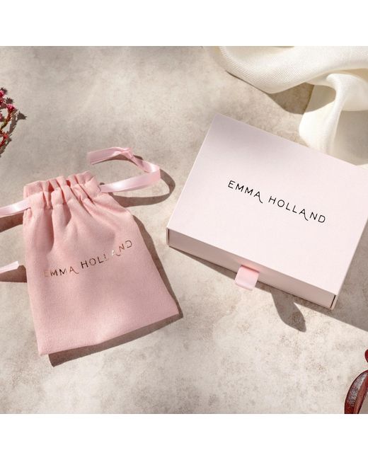 Emma Holland Jewellery Metallic Pearl & Baroque Pearl Clip Earrings