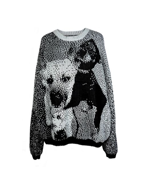Ccy Currency Black Dog's Love Sweater