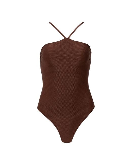 Thaynne Swimwear Llc Brown Ío One Piece