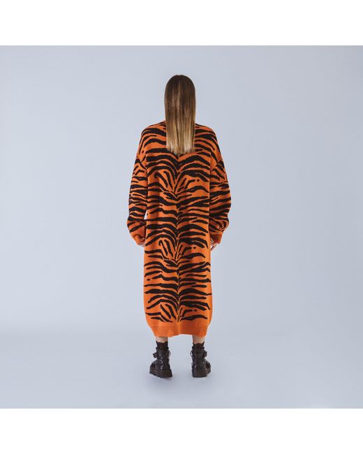 SVETA Milano Brown Wendy Long Cardigan