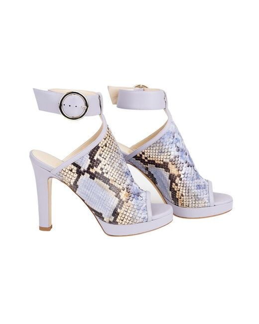 Moon D'elle White Orbita Sandals