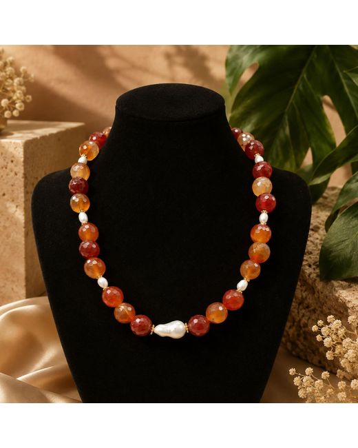 Way to Chic Red Amber Glow