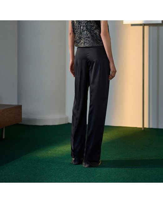 Lorena Saravia Black Carolina Pants Crepe
