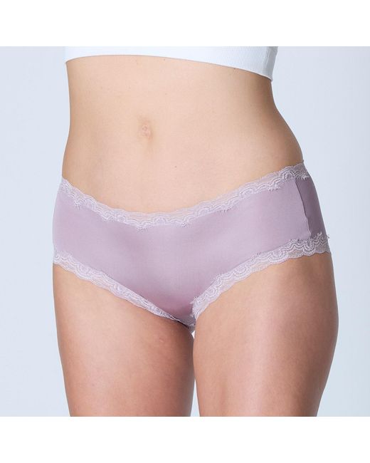 Uwila Warrior Purple Neutrals Soft Silk Briefs – Nirvana