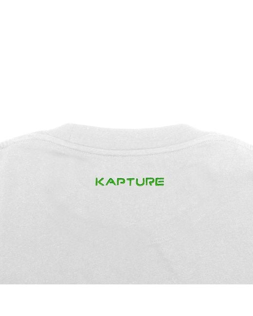 Kapture White Mind Your Space Crop Top