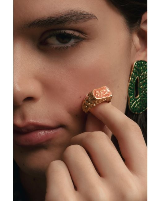 Lavani Jewels White Magma Ring