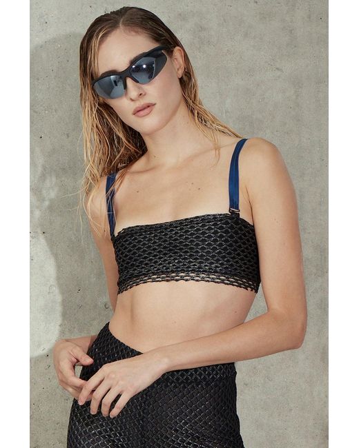 Monzlapur New York Black Mermaid Bandeau