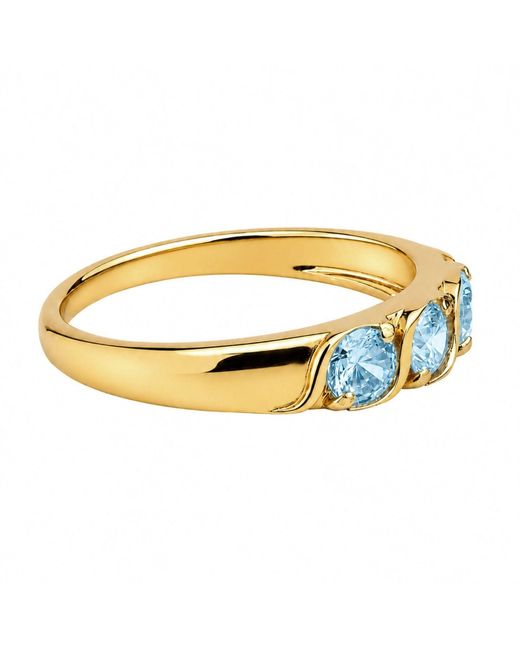 Belinda Jewelz Blue Aquamarine Vintage Birthstone Ring