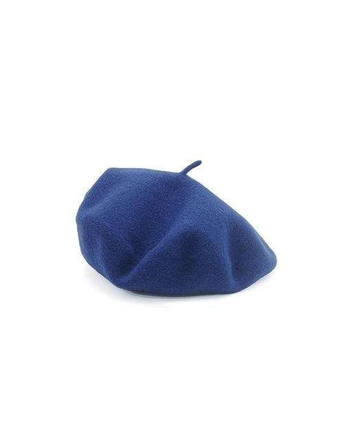 DORIA 1905 Blue Wool Felt Basque Cap