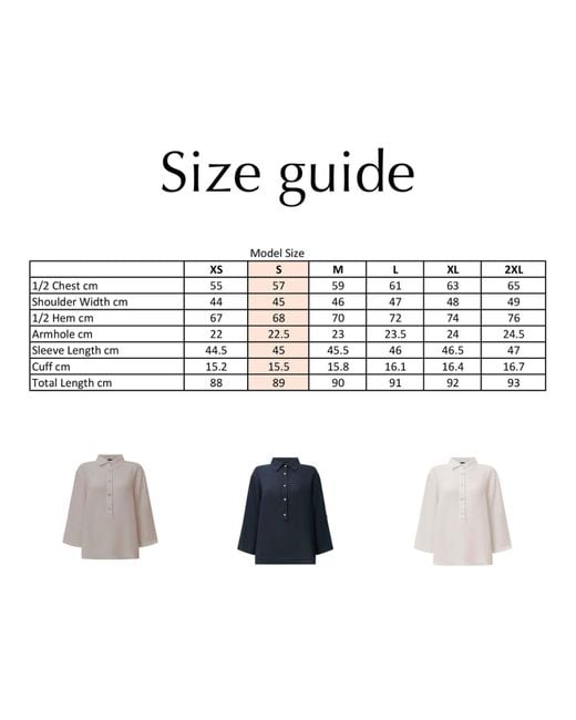 James Lakeland White Linen Blouse
