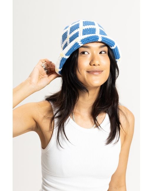 Hotpot Variety Blue Smurf's Up Bucket Hat