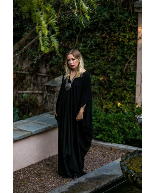 Jennafer Grace Black Onyx Caftan Kaftan