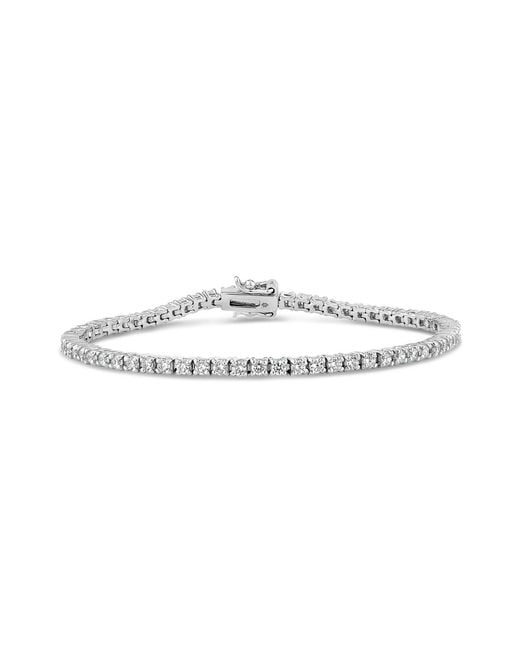 SALLY SKOUFIS White Flirtation Bracelet With Made Cz Diamond Stimulant