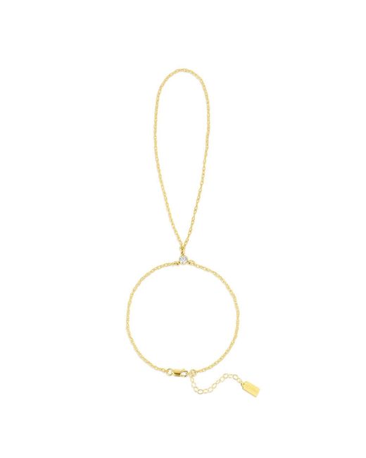 SET & STONES Metallic Teagan Hand Chain