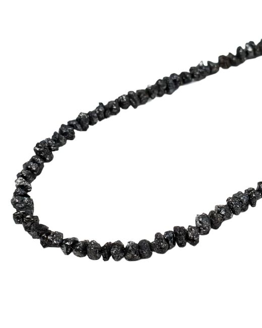 Rahul's Jewels Brown 16"-19" Adjustable Length Genuine Diamond Rough Strand Necklace