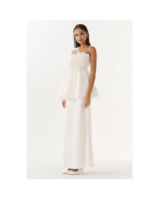 Justin Tong White Ivory Top