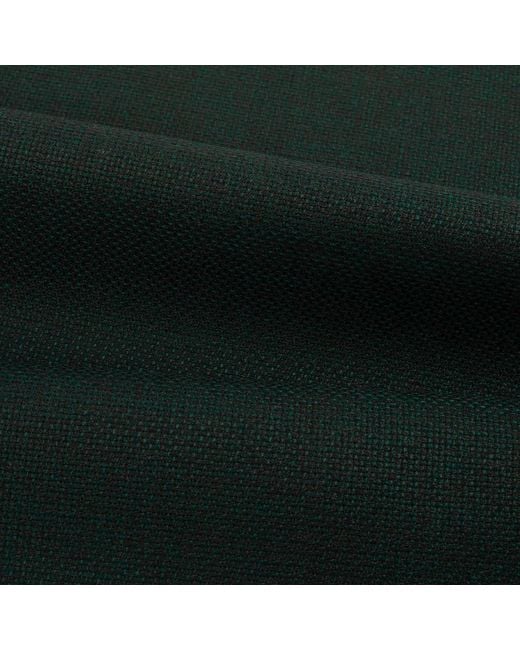 LE COLONEL Green Cyprus Italian Wool Bow Tie for men