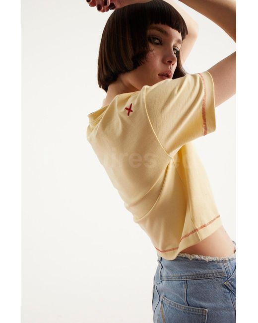 Pcfg Natural Neutrals Crop Tee