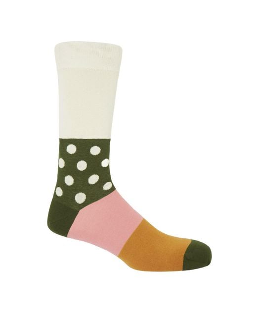 Peper Harow - Made in England Red Mayfair Socks Bundle for men