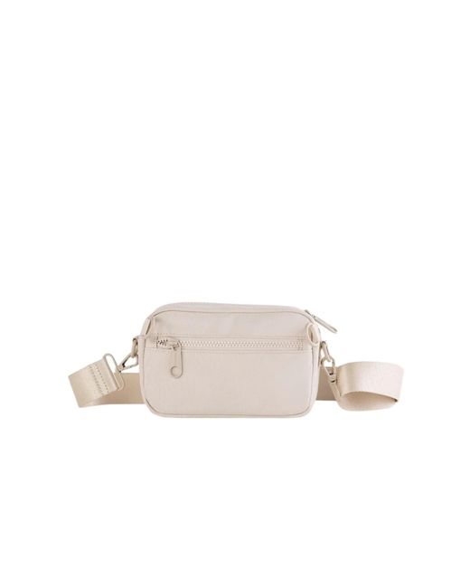 augustnoa White Neutrals Fanny Pack