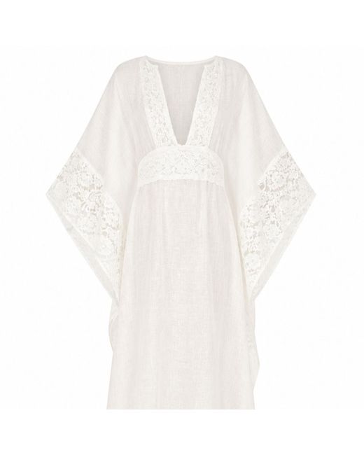 Muche Et Muchette White Kanan Maxi Cover Up