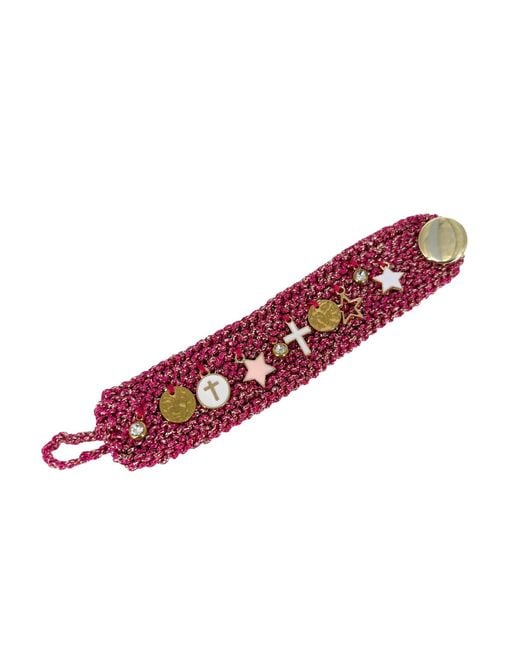Hilo De Mar Red Fuchsia & Bracelet