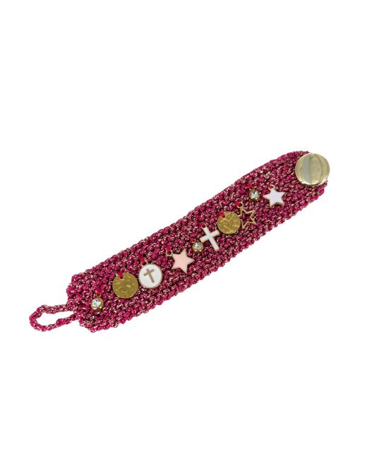 Hilo De Mar Red Fuchsia & Bracelet