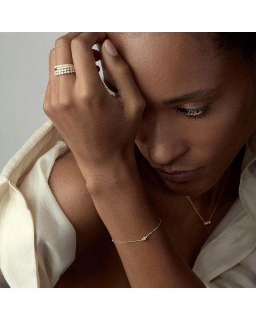 Dinny Hall Metallic Lab-Grown Solitaire Diamond Bracelet