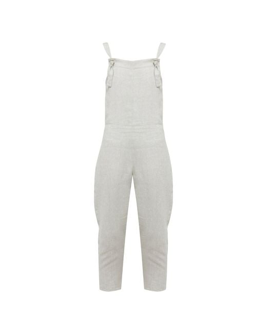 Helen Mcalinden Gray Oakley Oatmeal Overalls