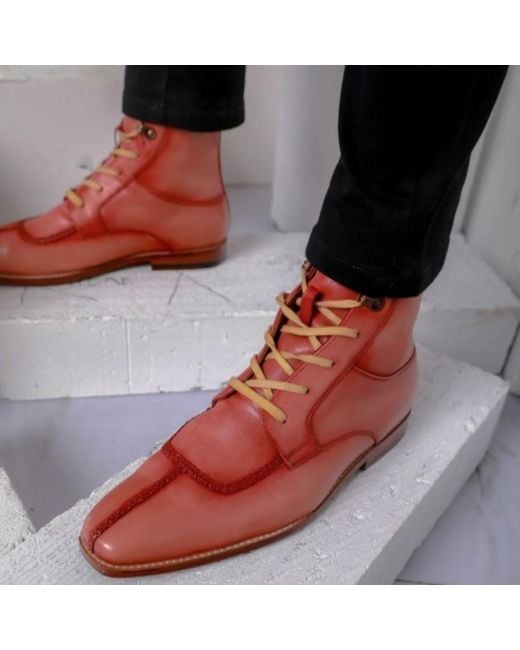 Zasta Studio Red Autumn Boots for men