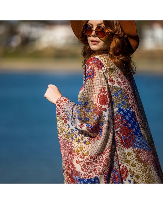 Jennafer Grace Blue Baez Kimono