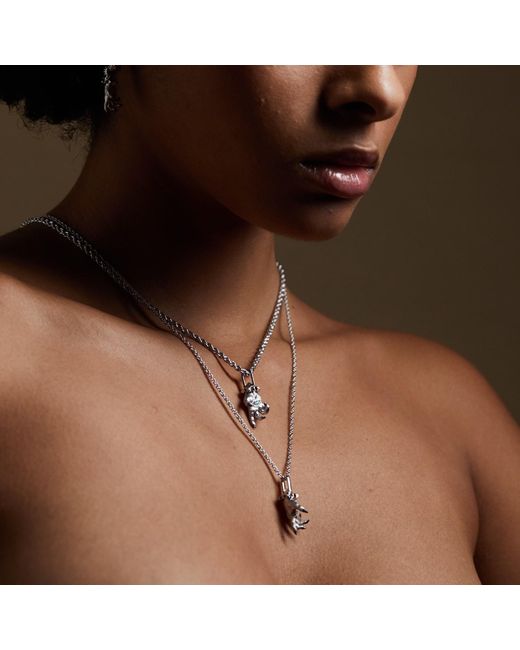 Kasun Metallic Hand Of The Protector Pendant for men